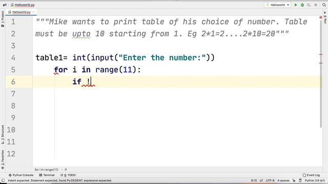 Python Practice Series 55 | Beginners | Level 1 | Basic | Print Table | Tutorials Programming Code