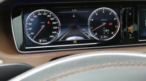 Обзор Mercedes S500 W222. Разгон до 100км.ч.Таксуем в Питере