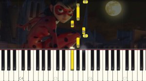 Miraculous Ladybug - Theme - VERY EASY Piano tutorial
