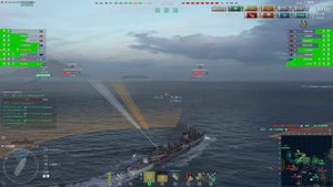 ЭСМИНЕЦ TROMP 254К Урона! 241 Бомба Мир кораблей World of Warships