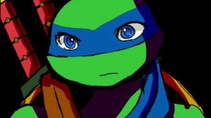 Blue Eyes - TMNT 2012 Leonardo X Reader Oneshot | Ryder Warner