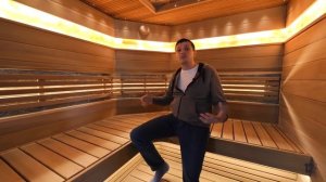 Эксклюзивная парная! Отделка сауны высшего уровня