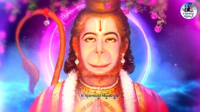 4k Video - Powerful Hanuman Mantra To Remove Negative Energy | हनुमान मंत्र OM HANUMATE DUKH BHANJA