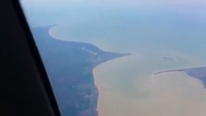Полет над азовским морем