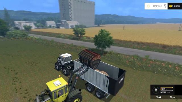 Farming Simulator 15 Mercedes MB TRAC 1800 intercooler PACK смотреть онлайн