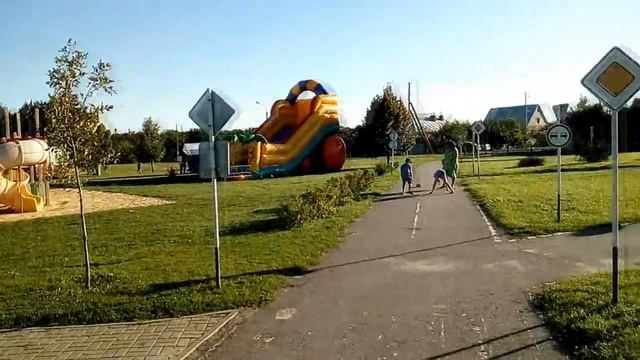 Красная Яруга Белгородская область, парк победы август 2016