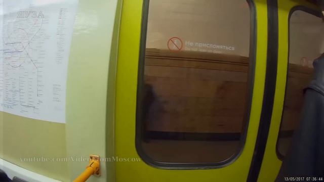 Парад поездов московского метро 2017, покатушки (Parade of trains of the Moscow Metro) // 2017 смотреть онлайн