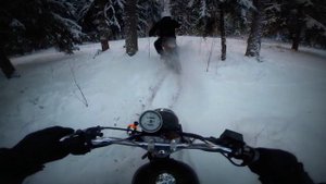 Honda cl400 (CB400SS)  winter off-road