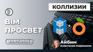 Проверки на коллизии с Revit и Navisworks. Решение Larix +. Citrus Анастасия Кирюшина. BIM Просвет