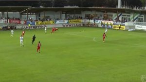 Lawrence Agyekum (RB-Salzburg/Liefering) vs Amstetten