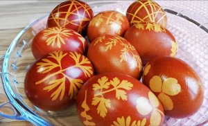 Как покрасить ЯЙЦА на ПАСХУ