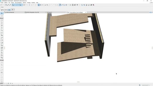 Archicad 22 | Modeling a crossed Stair / Ramp смотреть онлайн