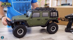 Optimum 4x4 RC Crawler Jeep ABSIMA CR 3.4 SHERPA in 1/10 scale | UNBOXING & FIRST RUN