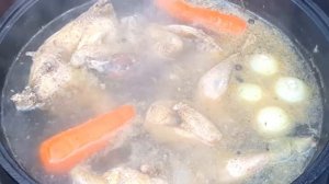 РЕЦЕПТ СУП - ШУЛЮМ ИЗ ФАЗАНА В КАЗАНЕ НА ДРОВАХ ОХОТА НА КУБАНИ СЮФ КРАСНОДАРСКИЙ