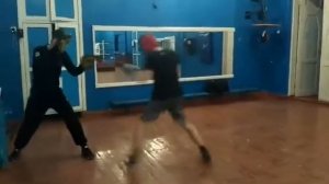 Работа на лапах. Наработка работы в челноке