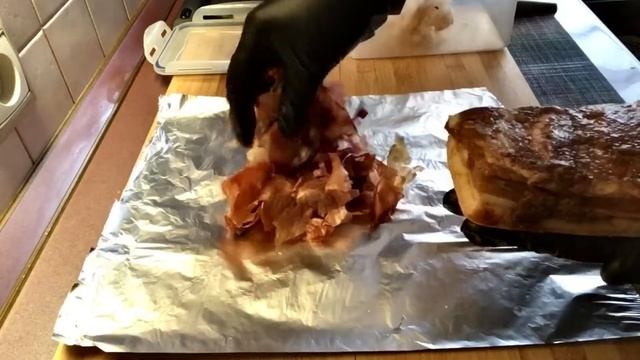 Грудинка, приготовленная в луковой шелухе-какая же она вкусная! смотреть онлайн