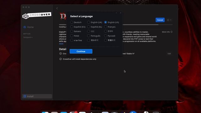How to play Diablo IV on Mac with CrossOver 23