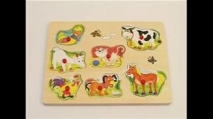 Учим названия животных. Киндер Зу