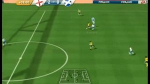 FIFA 11 (Wii) Gameplay: England vs Scotland