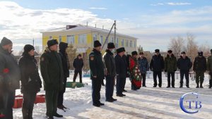 Открытие памятника в селе Линёвка