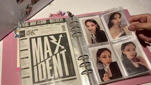 организация k-pop биндера