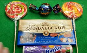 🍭 АСРМ распаковка сладостей. Яркие леденцы 🍭