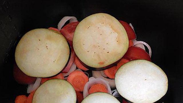 Хашлама из баранины в мультиварке