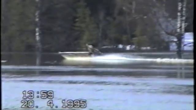 Кизема - ЛПХ - Половодье 1995 г. апрель смотреть онлайн