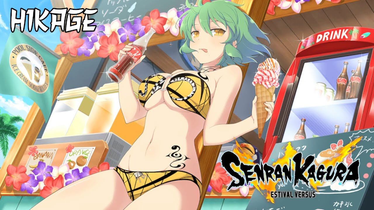 Senran Kagura Estival Versus - Хикаге в купальнике (PC) 18+ смотреть онлайн