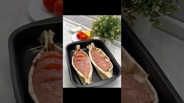 СОЧНЫЕ КУРИНЫЕ ЛОДОЧКИ/куриная грудка/chicken