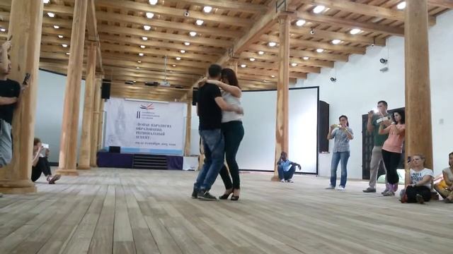 Anastasiya Sinyova и Aleksej SHarovatov | kizomba | 2015 смотреть онлайн