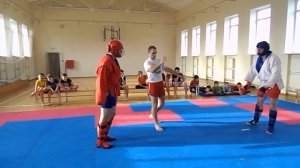 спарринг по рукопашному бою