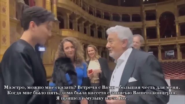 MAESTRO CRIES / DUO DIMASH AND PLACIDO DOMINGO смотреть онлайн