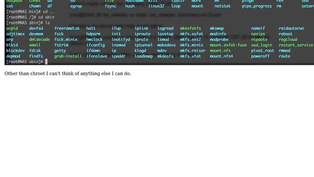 Install a package manager on a terramaster NAS (2 Solutions!!)
