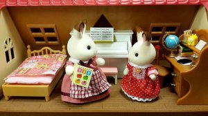 Материнская любовь! Мультик с игрушками Sylvanian Families (продолжение истории кролика Марии)