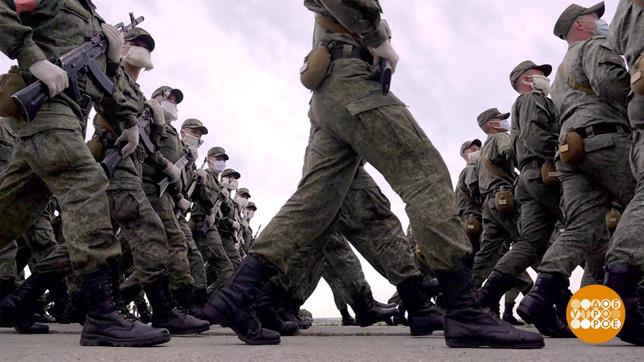 Парад самарский, парад ставропольский. Праздничный канал. Фрагмент выпуска от 24.06.2020