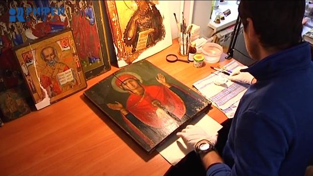 Свободное время. Реставратор икон