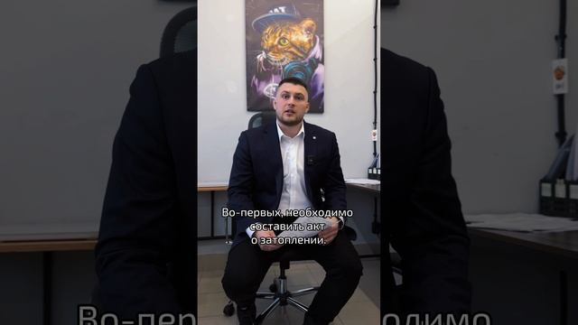 Что делать, если затопили соседи.