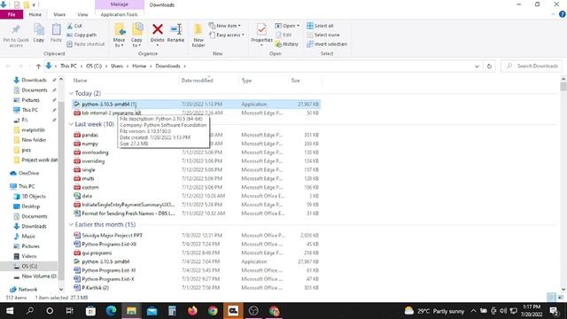 Installing Python IDLE