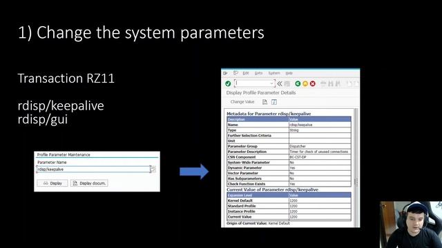 How not to get disconnected from SAP GUI due to inactivity смотреть онлайн