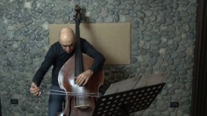 Юрий Левитин - соната для контрабаса соло,сочинение 58. Менаметов Дилявер - контрабас.