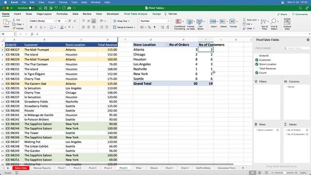 Pivot Tables in Excel for Mac (and how it Differs from Windows) [Full Tutorial]