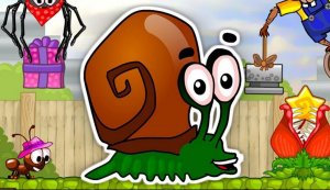 Мульт Игра для малышей - Улитка Боб -Snail Bob - Мультик для детей