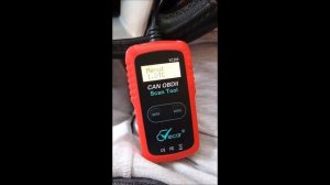 Viecar vc300 OBD II scan tool from wish