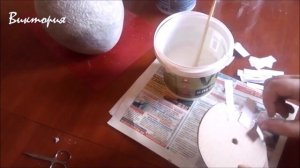 МАНЕКЕН голова папье-маше / Mannequin head papier-mache