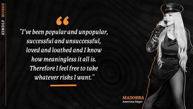 MADONNA's Most Powerful Quotes - Kindly Words смотреть онлайн