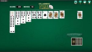 Пасьянс Паук - на 1, 2 или 4 масти