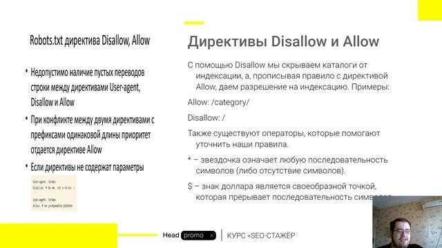 Урок 3.2. Техническая оптимизация сайта. Файлы Sitemap и Robots.txt