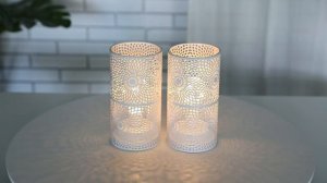 Настольная металлическая лампа,белый светильник на батарейках,прикроватный ночник,украшение для дома