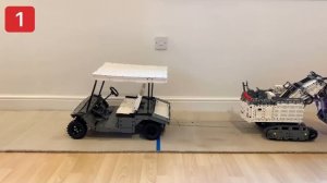 TUG OF WAR! Lego Technic 42100 vs The Golf Buggy! Epic Battle! Winner Stays On Series Episode 11! 4
